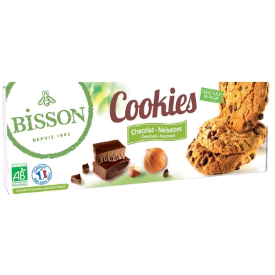 Choco cookies hazelnoot BISSON