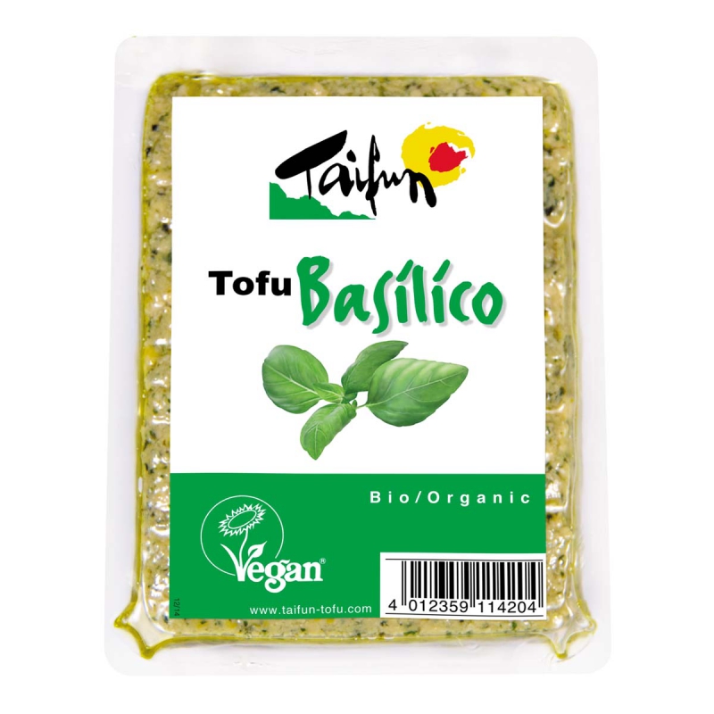 Tofu basilicum vegan