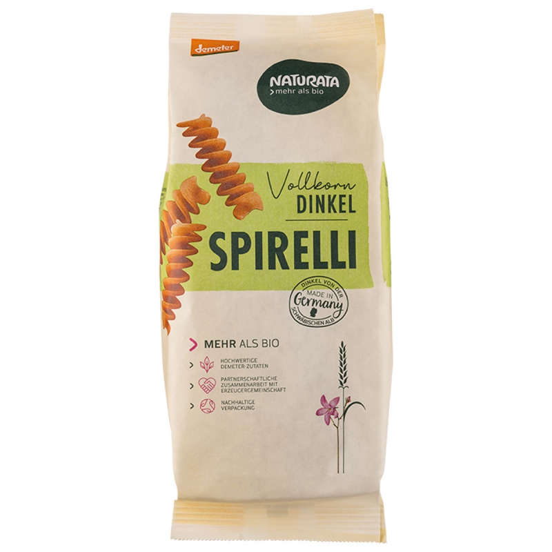 Spirelli spelt volkoren