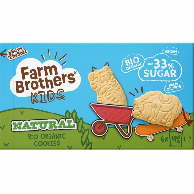 Tht 27-5 kids naturel koekjes FARM BROTHERS