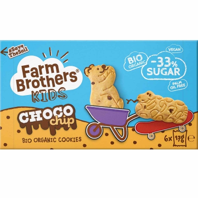 Tht 28-5 kids choco chip koekjes FARM BROTHERS