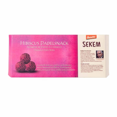 Dadelsnack hibiscus SEKEM