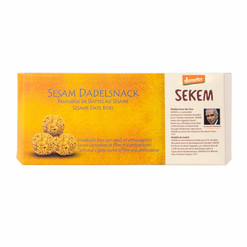 Dadelsnack sesam