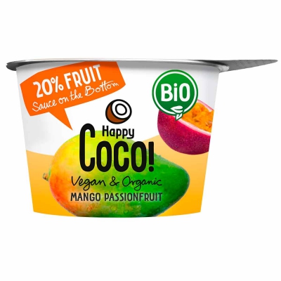 Yoghi coco 30% mango passievrucht HAPPY COCO