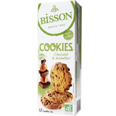 Choco cookies hazelnoot BISSON