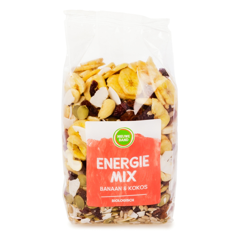 Energiemix banaan kokos