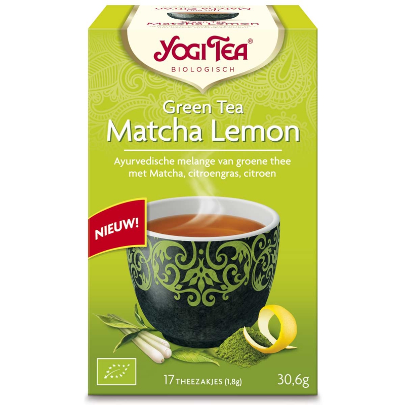 Green matcha lemon thee