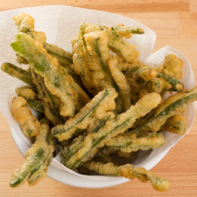 Peixinhos da horta (sperziebonen tempura)