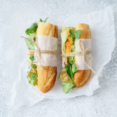 Vega Bahn Mi broodje