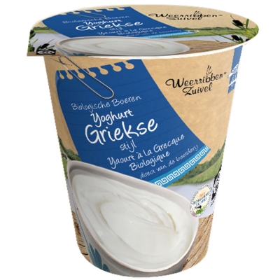 Griekse yoghurt WEERRIBBEN