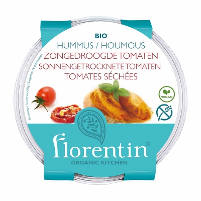 Hummus zongedr tomaat FLORENTIN