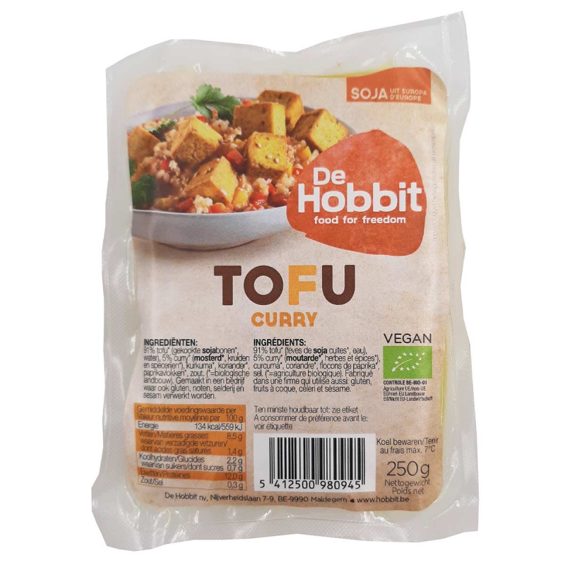 Tofu met curry