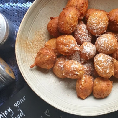 recept mini oliebollen