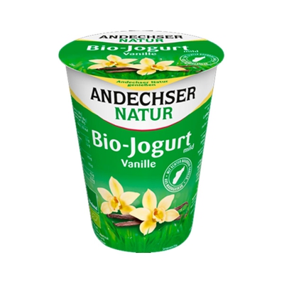 Vanille yoghurt (beker) ANDECHSER