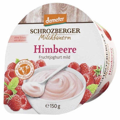 Yoghurt frambozen SCHROZBERGER