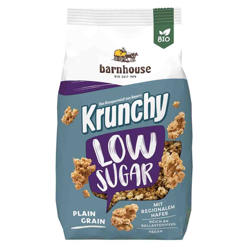 Krunchy low sugar plain grain