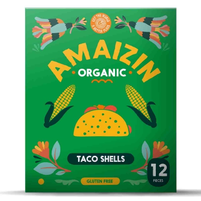 Taco schelpen zonder gluten AMAIZIN