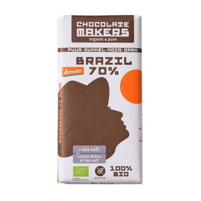 Brazil puur 70% met zeezout CHOCOLATEMAKERS