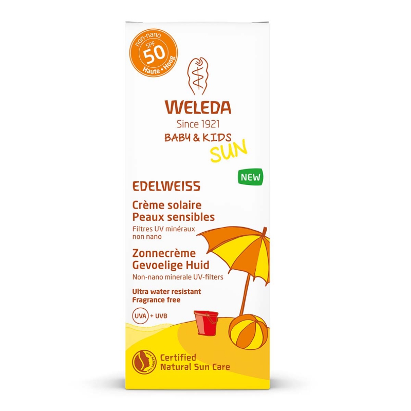 Zonnecreme baby kids spf 50 vegan