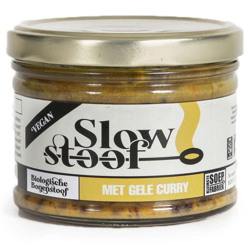 Slowstoof gele curry