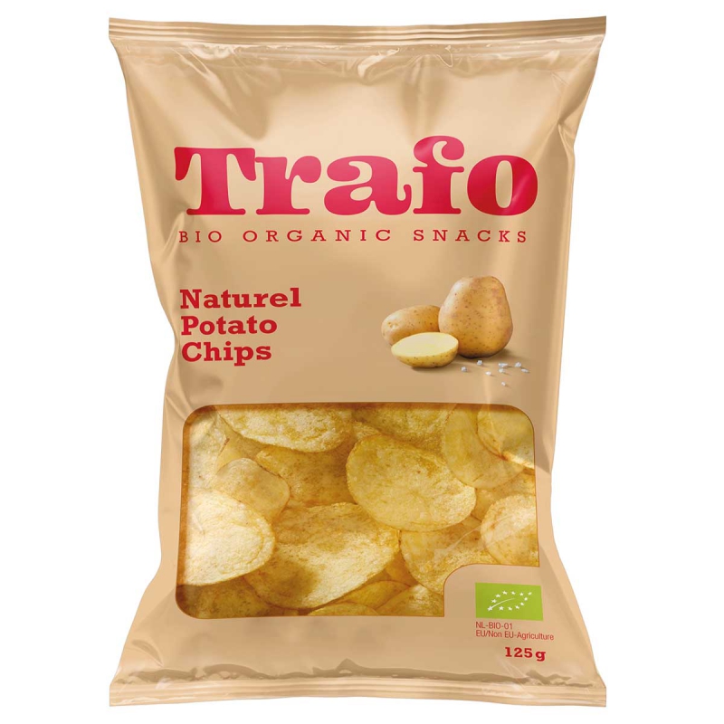 Chips naturel gezouten