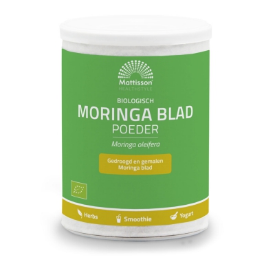 Moringa blad poeder 100% MATTISSON