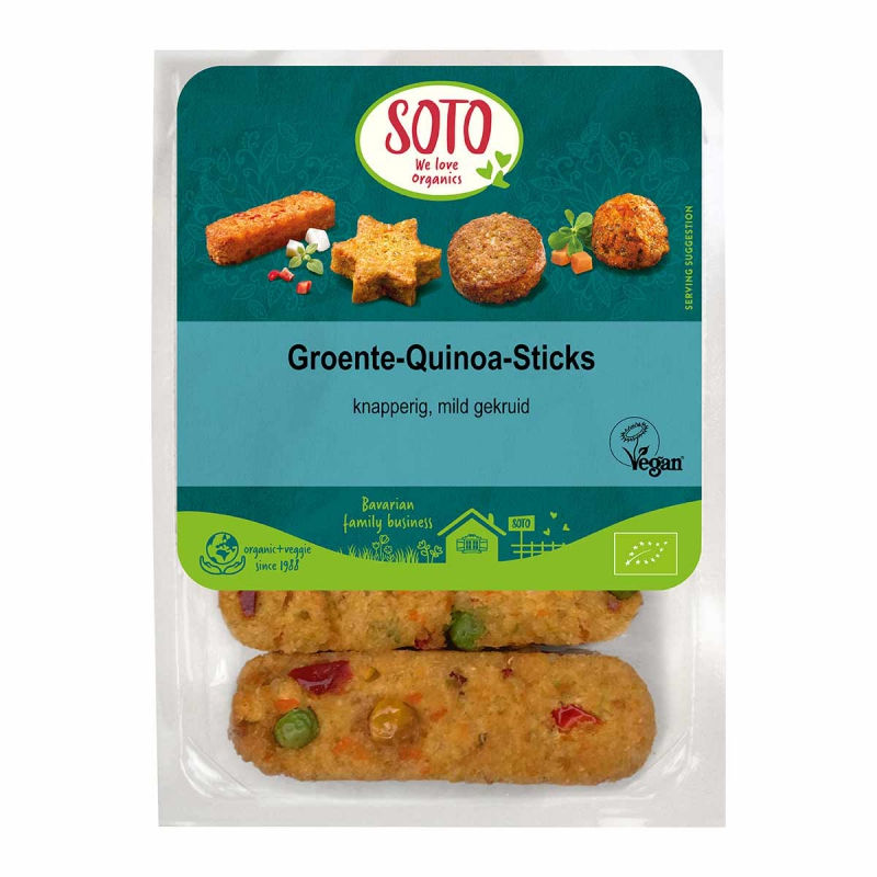 Groente quinoa sticks