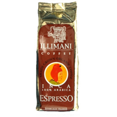 Inca espresso gemalen koffie ILLIMANI