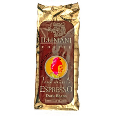 Inca espresso dark beans ILLIMANI