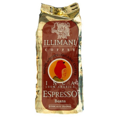 Inca espresso koffie bonen ILLIMANI
