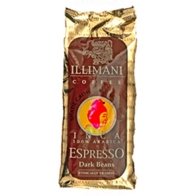 Inca espresso dark beans koffie bonen ILLIMANI