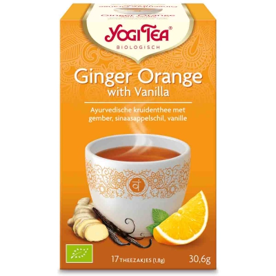 Ginger orange vanilla YOGI TEA
