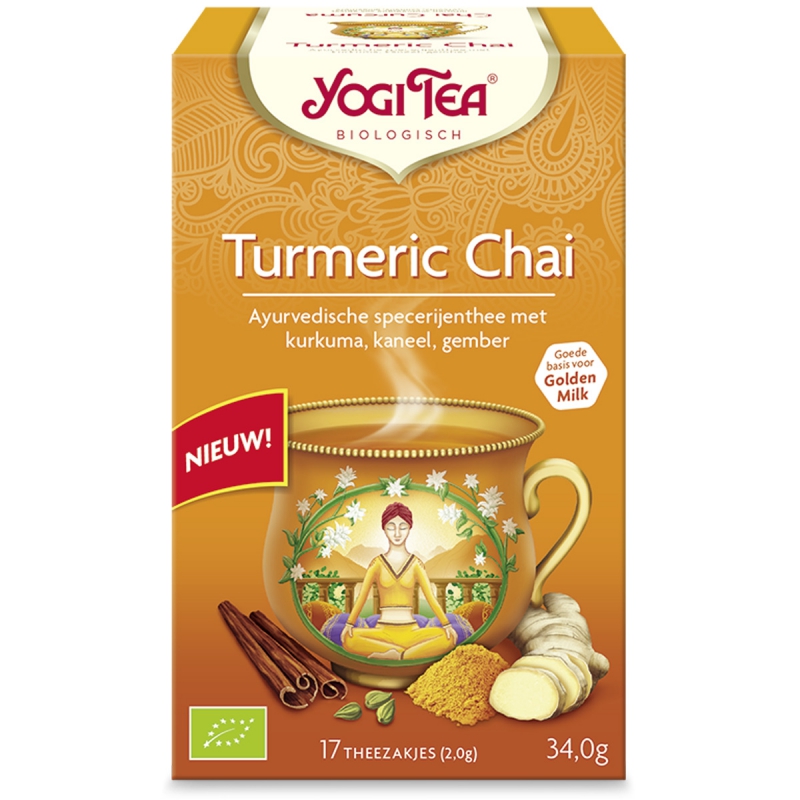 Turmeric chai tea