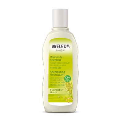 Pluimgierst voedende shampoo WELEDA