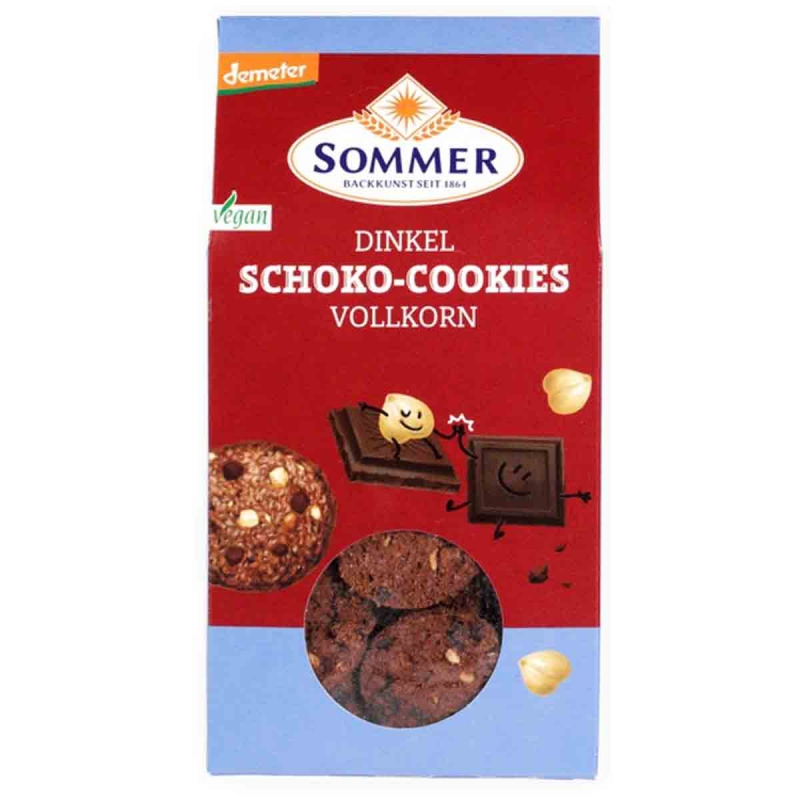 Spelt chocolade-koekjes