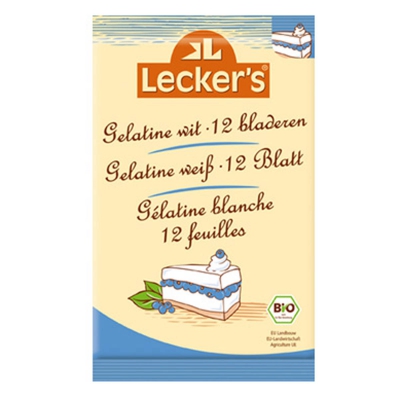 Bladgelatine (12 bladen) LECKER'S