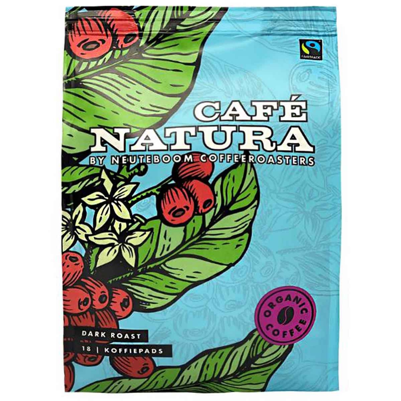 Koffie cafe natura pads