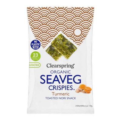 Seaveg crisp turmeric CLEARSPRING