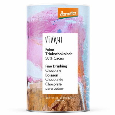 Drink-chocolade poeder 50% VIVANI