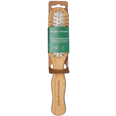 Haarborstel bamboe antiklit BAMBOOVEMENT