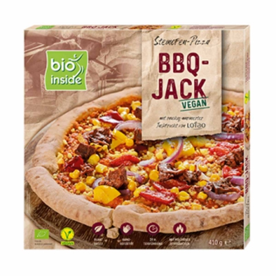 Pizza bbq-jack vegan BIO INSIDE