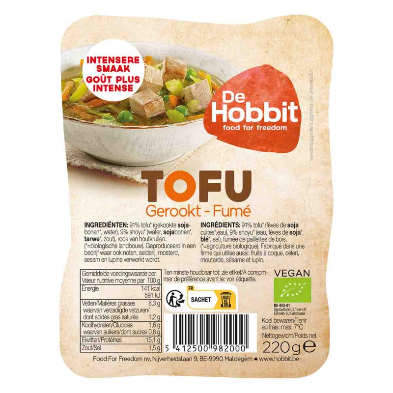 Tofu gerookt