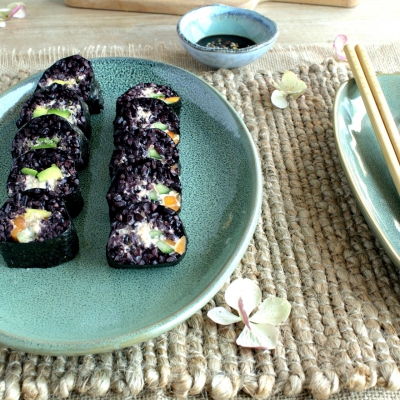 Vegan sushi met 2 vullingen