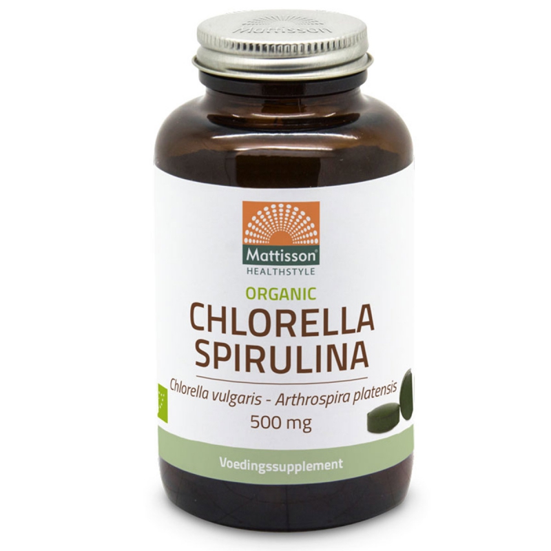 Chlorella spirulina 500mg