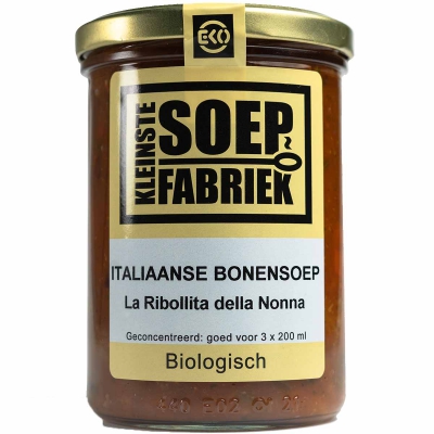 Italiaanse bonensoep KLEINSTE SOEPFABRIEK