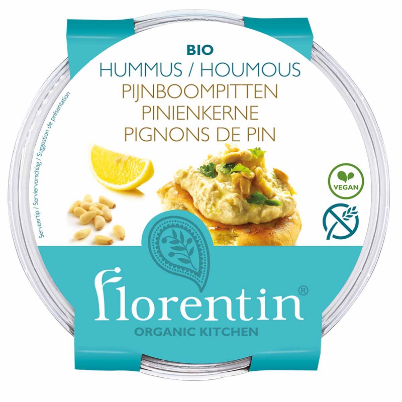 Hummus pijnboompitten