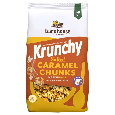 Krunchy salted caramel chunks BARNHOUSE