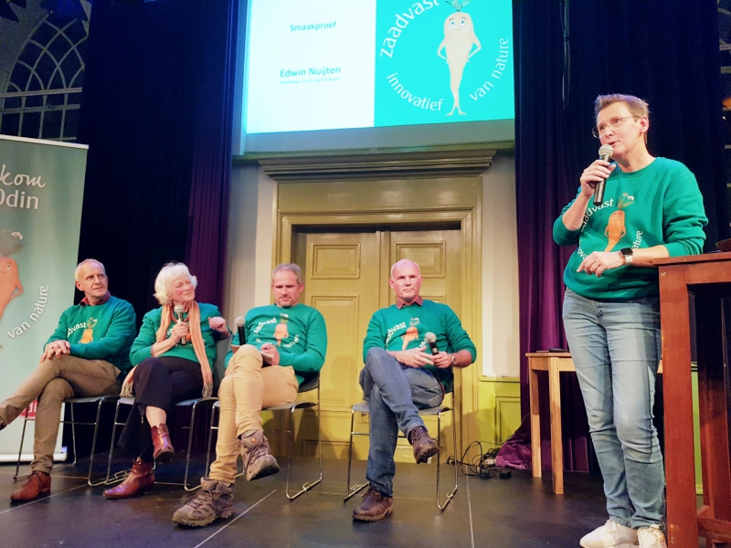 Vlnr Theo Boon, Edith Lammerts van Bueren, Joris Kollewijn, Edwin Nuijten en Merle Koomans van den Dries 