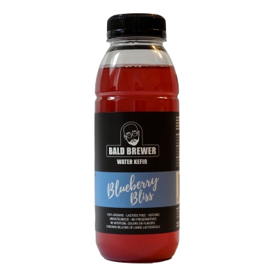 Water kefir blueberry bliss THE BALD BREWER