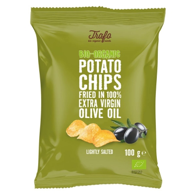 Aardappelchips (gebak. in olijfolie) TRAFO